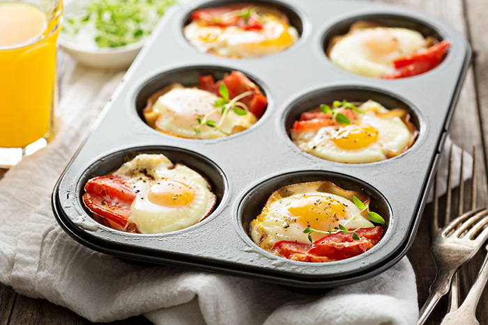 Baked eggs