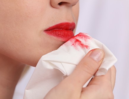Ask the Experts: What’s the best way to remove lip stain?