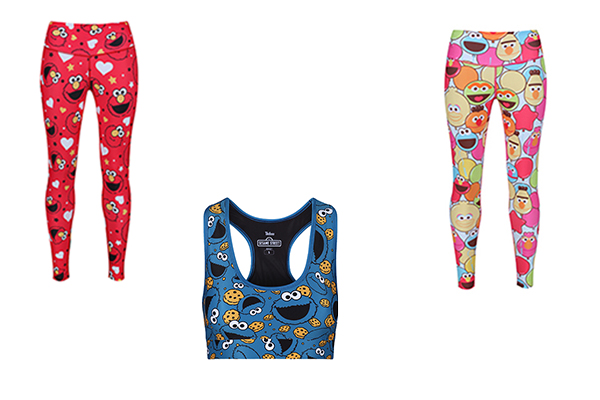 Bring out your inner child with this Sesame Street gym wear! - Top
