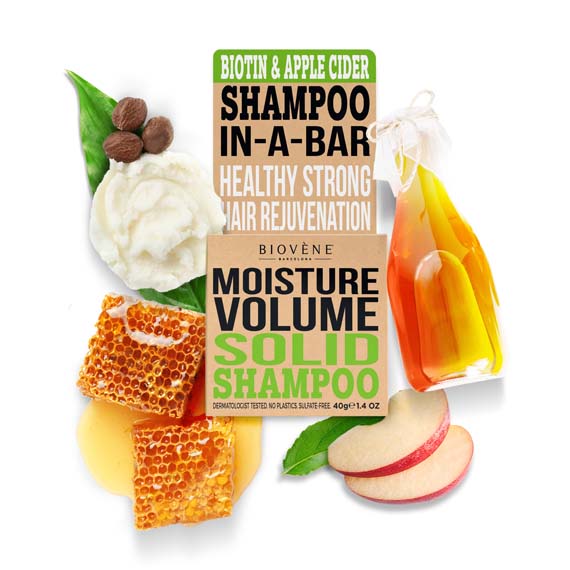 Plastic-free shampoo bar