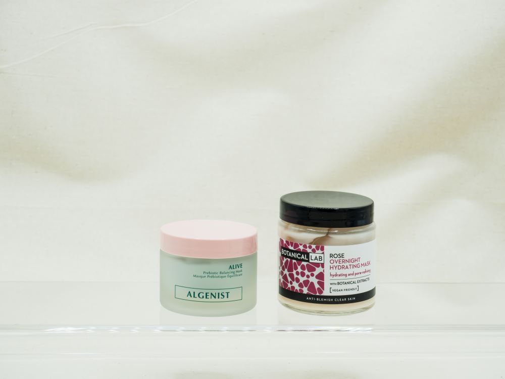 Skincare awards hydrating face mask Algenist and Botanical Lab