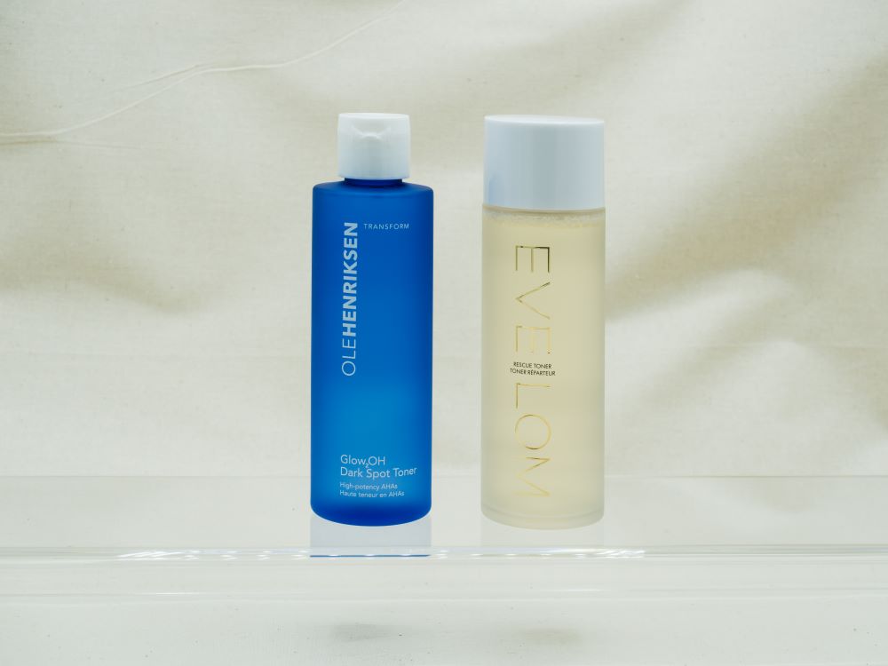 Resurfacing toner from Olehenriksen and Eve Lom