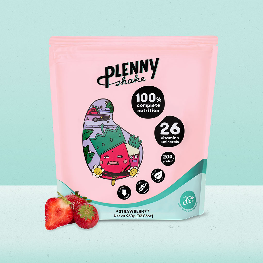 Plenny Shake for weight loss in strawberry