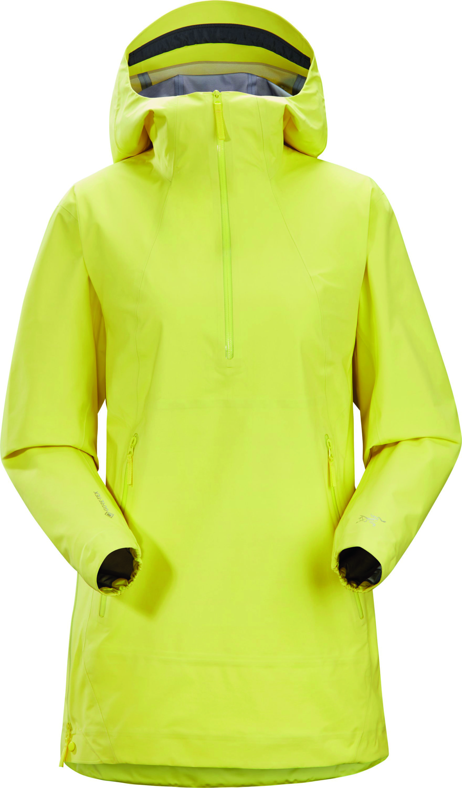 Yellow waterproof jacket