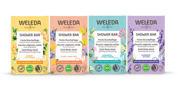 promotion weleda shower bars