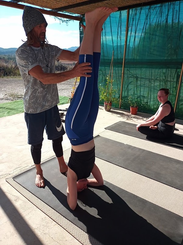 yoga at murcia retreat