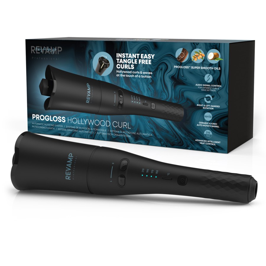 Revamp Progloss Hollywood Curl Automatic Rotating Hair Curler