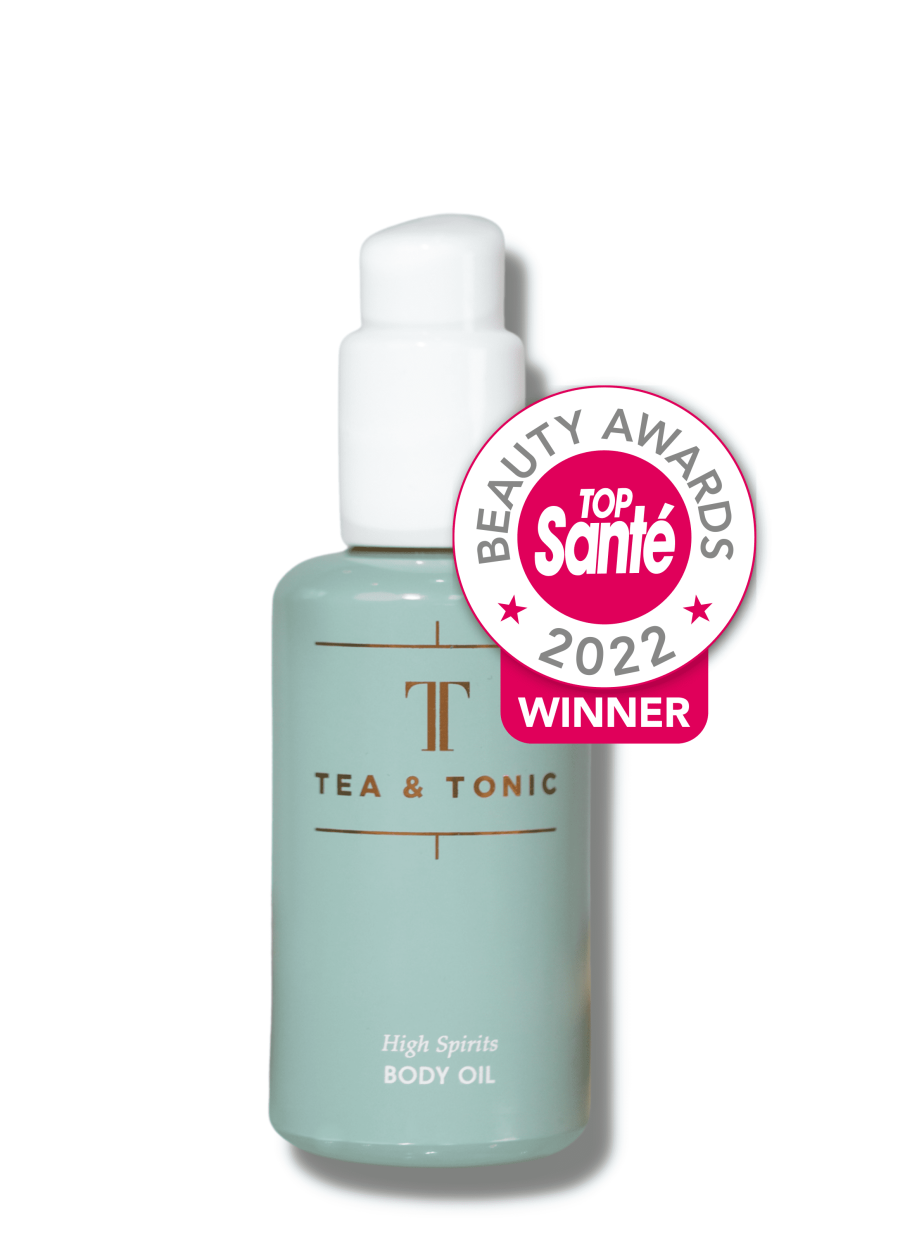 best body oil tea and tonic