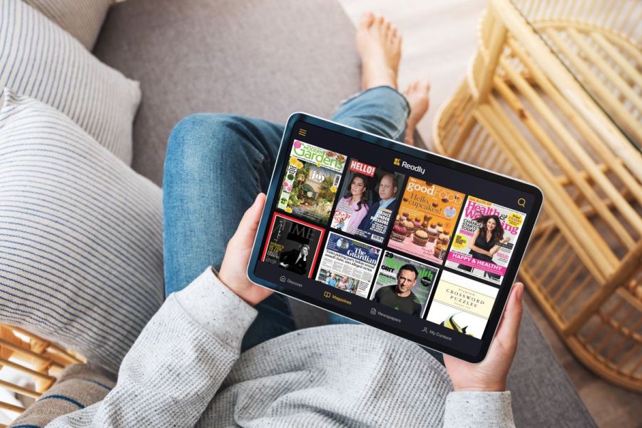 readly on a tablet