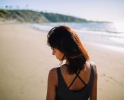 woman on beach in gran canaria