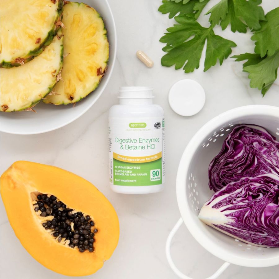 Igennus Digestive Enzymes & Betaine HCl