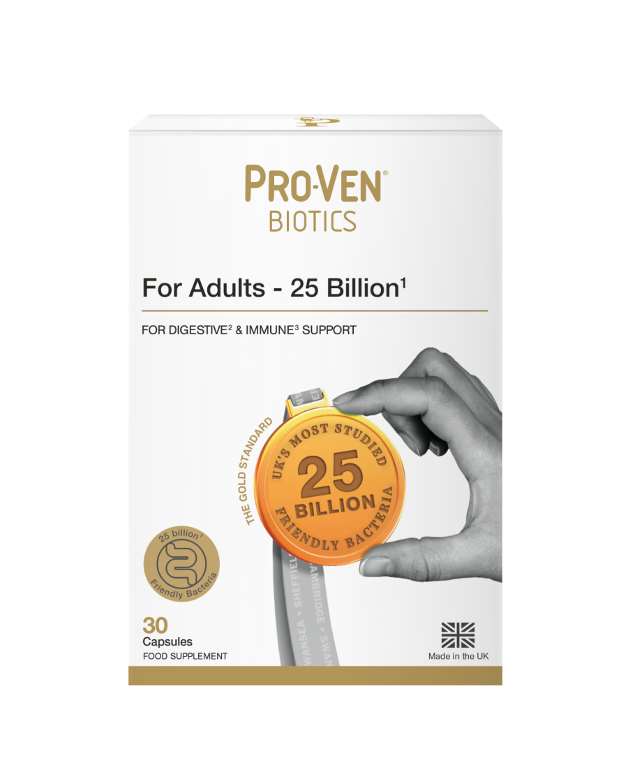 ProVen Biotics For Adults 25 Billion gut health bloating supplements