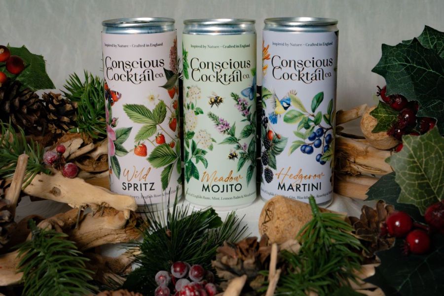 concious cocktail co gift set