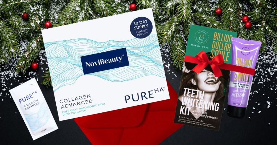 fulcrum health novibeauty and teeth whitening kit christmas gift offer