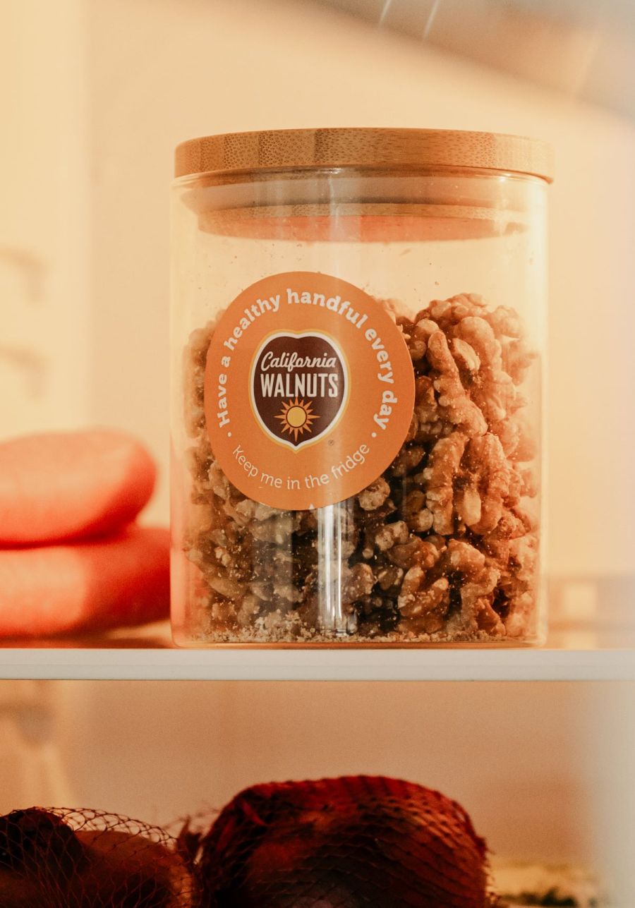 california walnuts in a jar