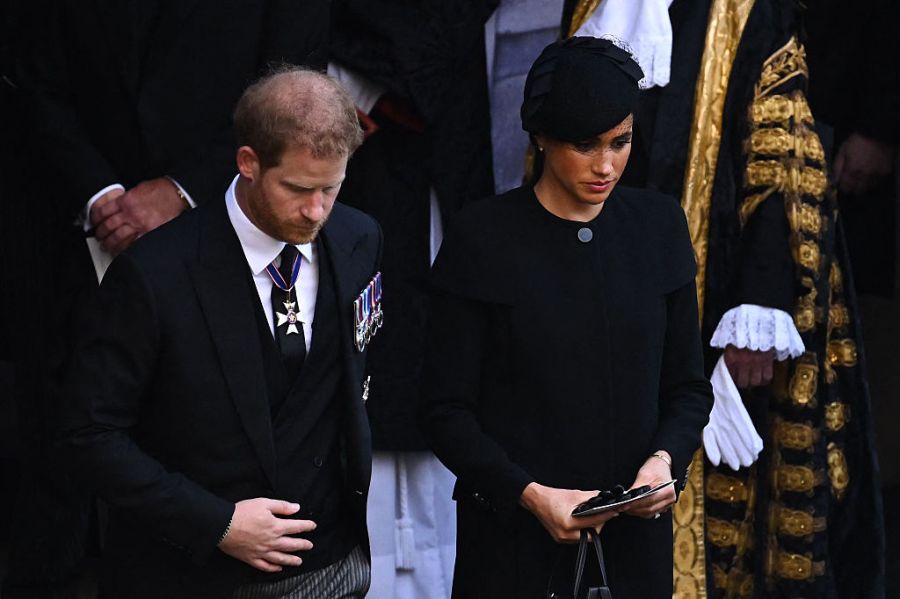 The Duke and Duchess of Sussex were last together in the UK in 2022 for the funeral of Elizabeth II
