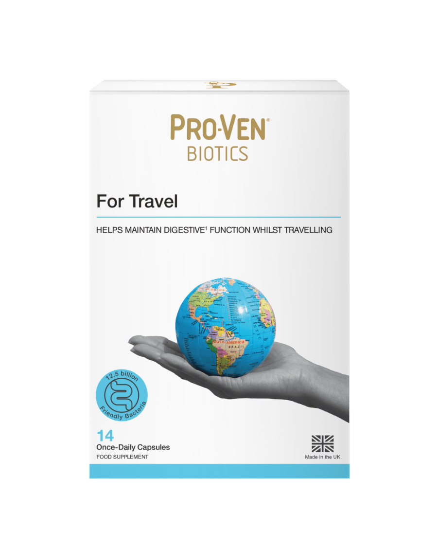 pro-ven biotics for travel digestive health supplements