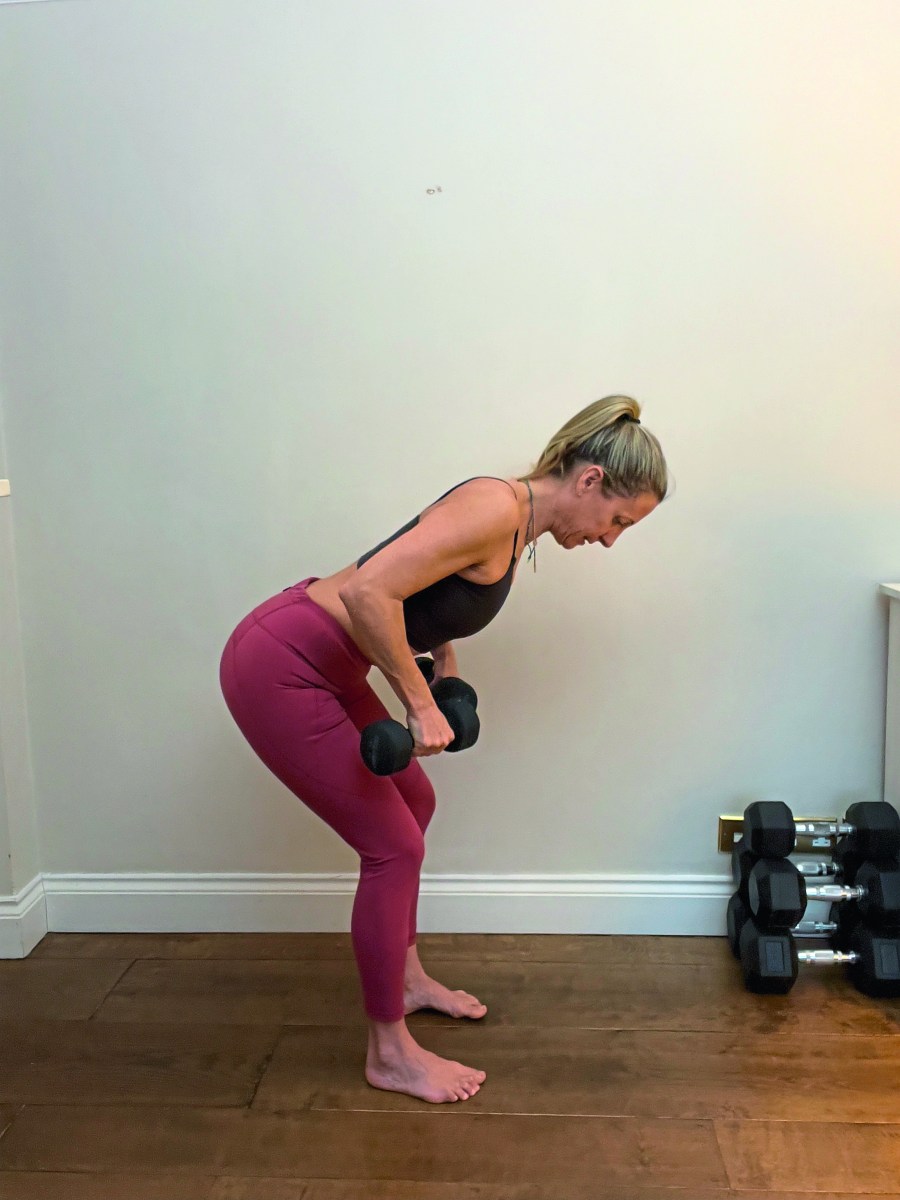 Personal trainer Kate Rowe-Ham shares the benefits of lifting weights during menopause