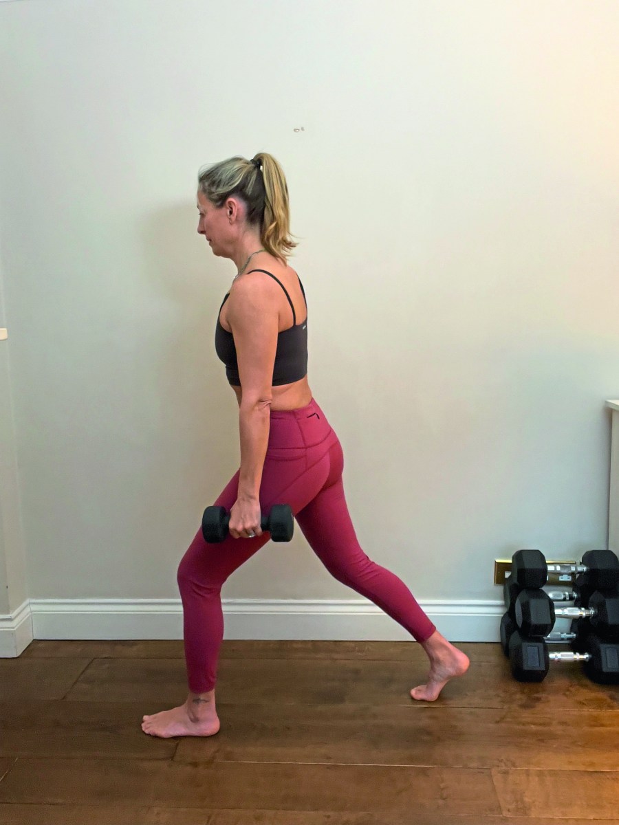Personal trainer Kate Rowe-Ham shares the benefits of lifting weights during menopause