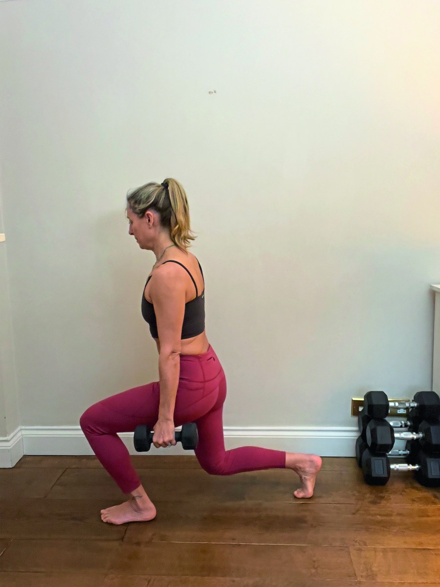 Personal trainer Kate Rowe-Ham shares the benefits of lifting weights during menopause
