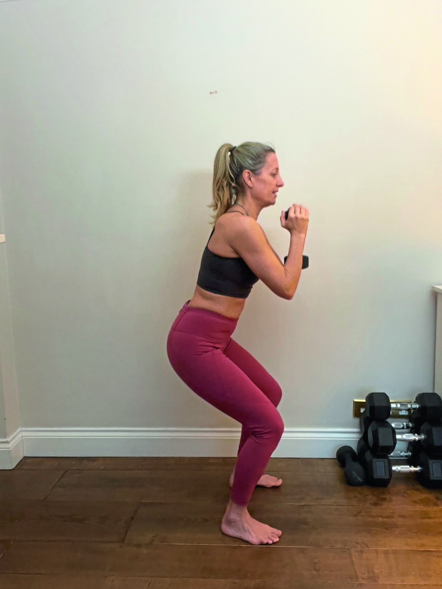Personal trainer Kate Rowe-Ham shares the benefits of lifting weights during menopause