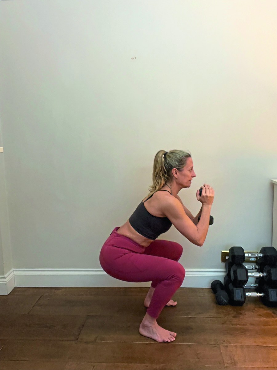 Personal trainer Kate Rowe-Ham shares the benefits of lifting weights during menopause