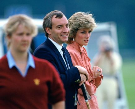 Diana And Bodyguard Barry Mannakee