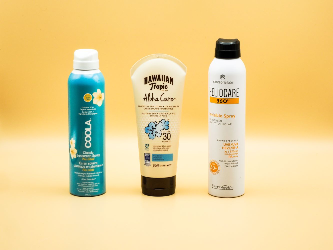 bodycare products spf sun protection