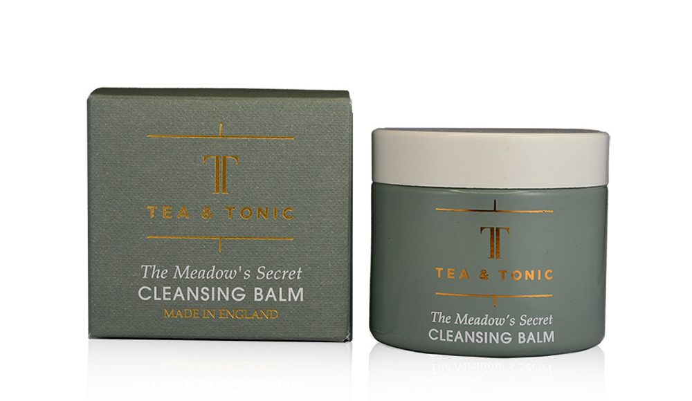 tea and tonic the meadow's secret cleansing balm 
