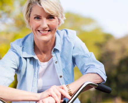 Keeping fit will help you handle the menopause.