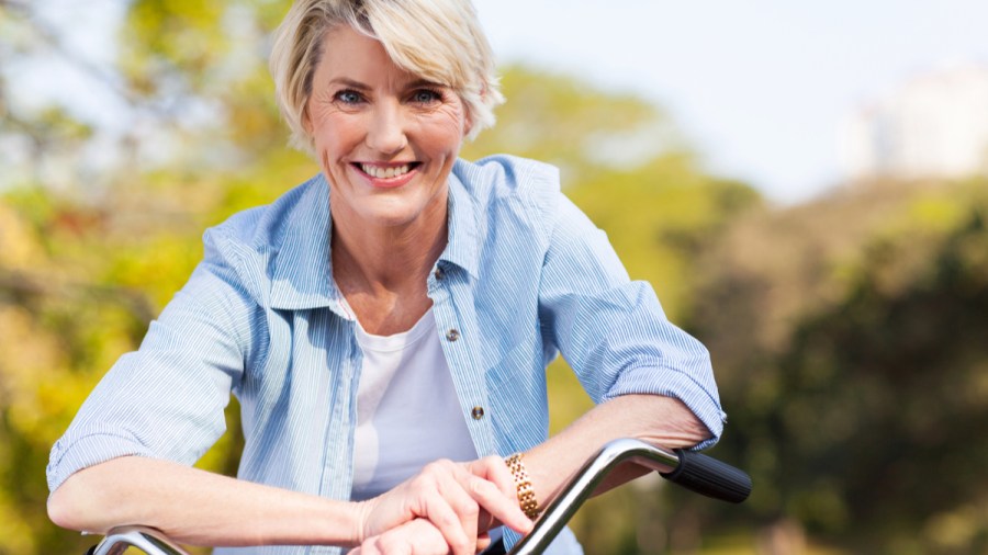 Keeping fit will help you handle the menopause.