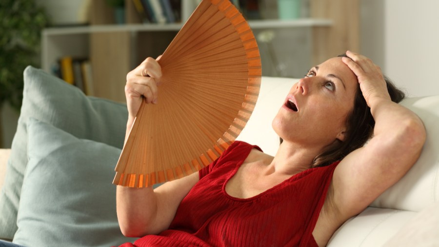 Many women in peri-menopause experience hot flushes.
