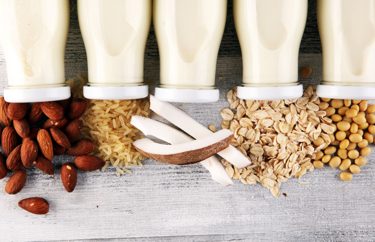 plant milk vegan protein osteoporosis menopause bone health prevent loss density