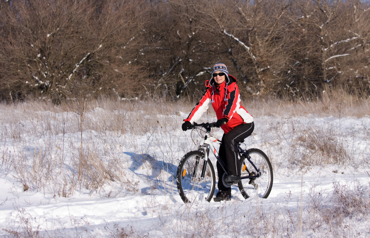 winter cycling